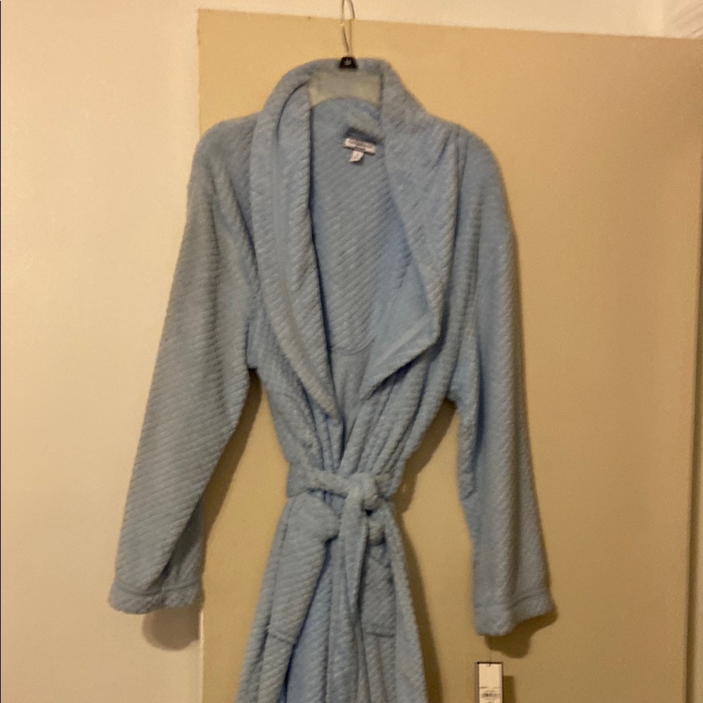 NWT baby blue robe